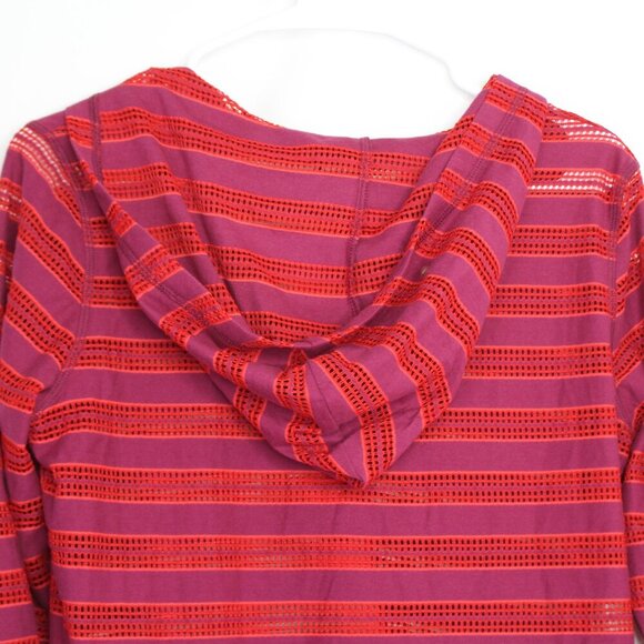 NWT Prana Alexia Beach Swim Coverup Tunic in Deep Pomegranate Size Small - Picture 7 of 12